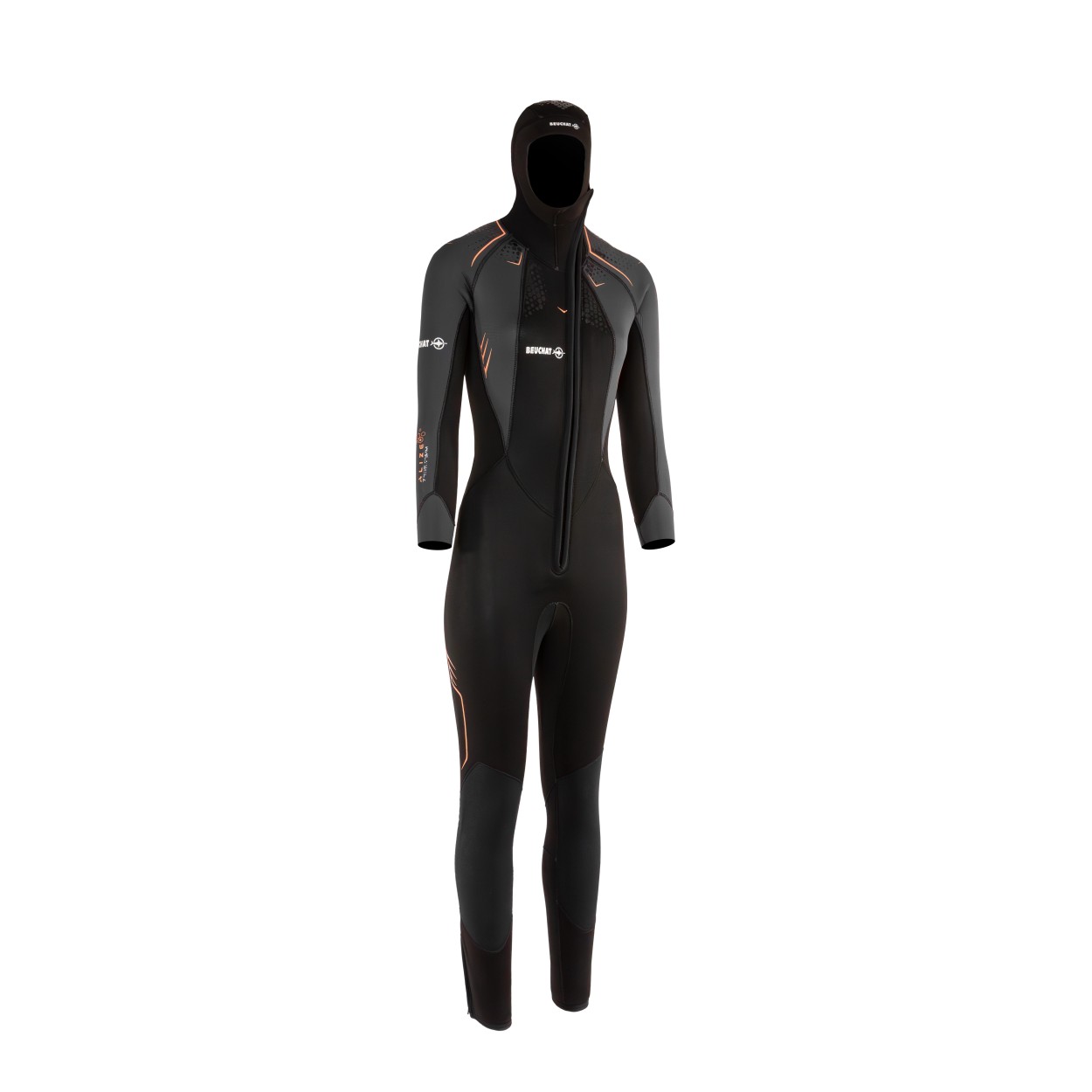 ALIZE 2 - OVERALL 7 MM WITH HOOD-ATTACHED | Echipament Scufundari | Costume neopren